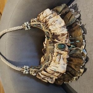 Vintage Mary Frances Bohemian Bag